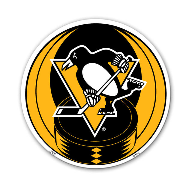 Imán para auto de los Pittsburgh Penguins, estilo CO, 8"