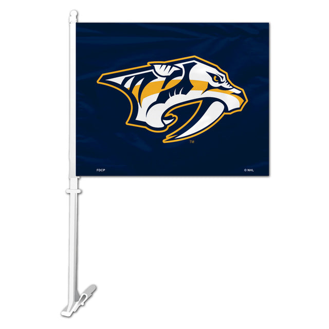 Bandera de los Nashville Predators en estilo de automóvil