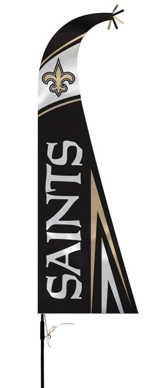 Bandera de los New Orleans Saints estilo pluma premium CO