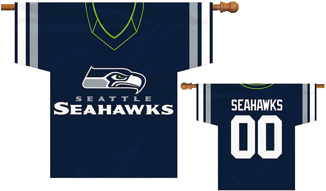 Diseño de camiseta con la bandera de los Seattle Seahawks CO