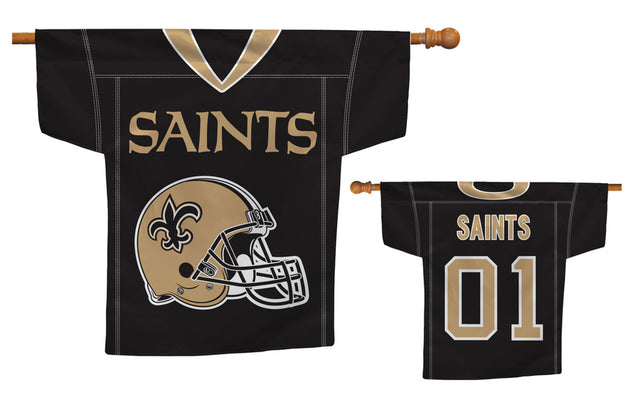 Diseño de camiseta con la bandera de los New Orleans Saints CO