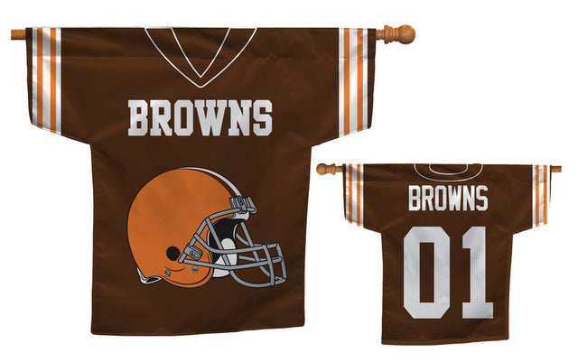 Diseño de camiseta con la bandera de los Cleveland Browns CO