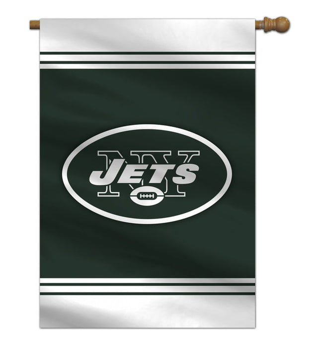 Bandera de los New York Jets de 28 x 40 pulgadas, para casa, de un solo lado, CO