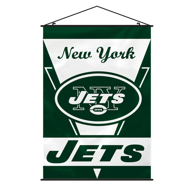 Banner de los New York Jets de 28 x 40 cm, estilo pared CO