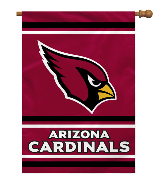 Bandera de los Arizona Cardinals de 28 x 40 pulgadas, estilo bandera de casa, 2 lados, CO