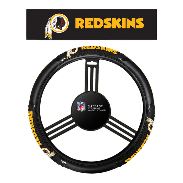 Funda para volante con agarre de masaje de Washington Redskins, estilo CO