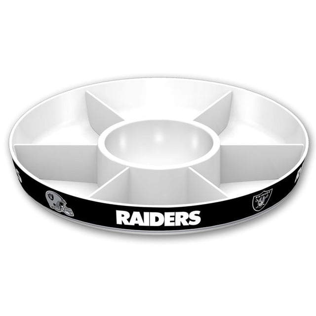 Plato de fiesta de los Raiders de Las Vegas CO