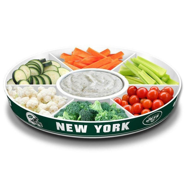 Bandeja para fiesta de los New York Jets CO