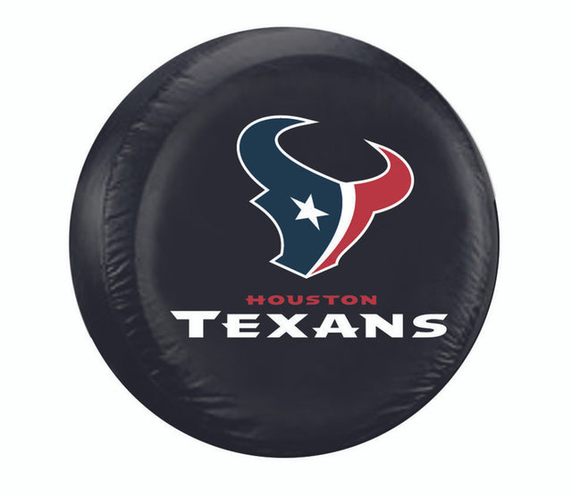 Funda para neumáticos de los Houston Texans, tamaño estándar, color negro