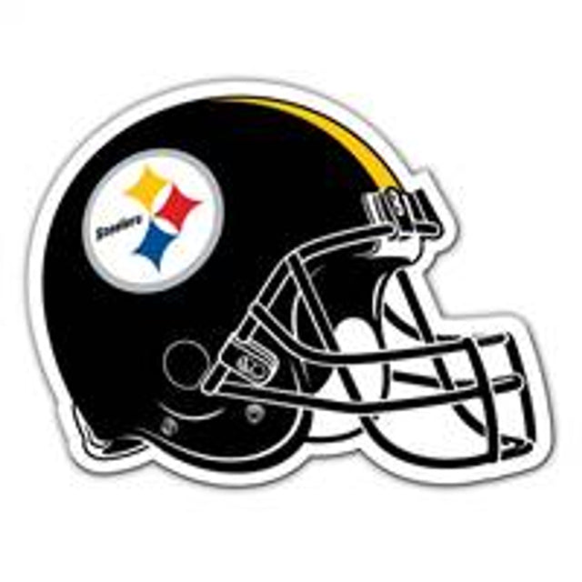 Imán para coche de los Pittsburgh Steelers, diseño de casco de 8"