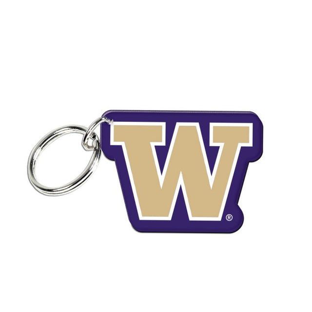 Llavero acrílico premium de Washington Huskies