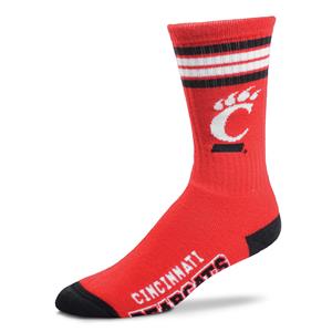 Cincinnati Bearcats - Camiseta de 4 rayas, tamaño grande