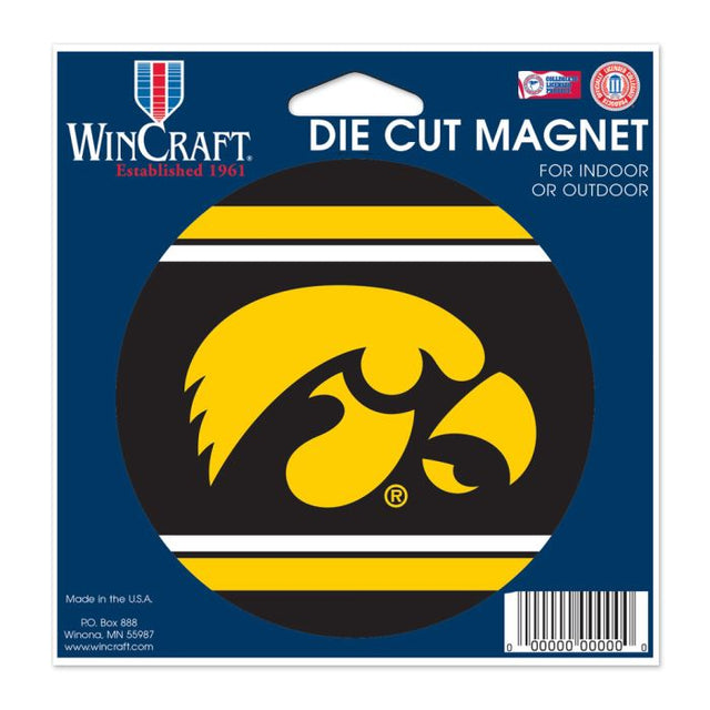 Iowa Hawkeyes Die Cut Magnet 4.5" x 6"