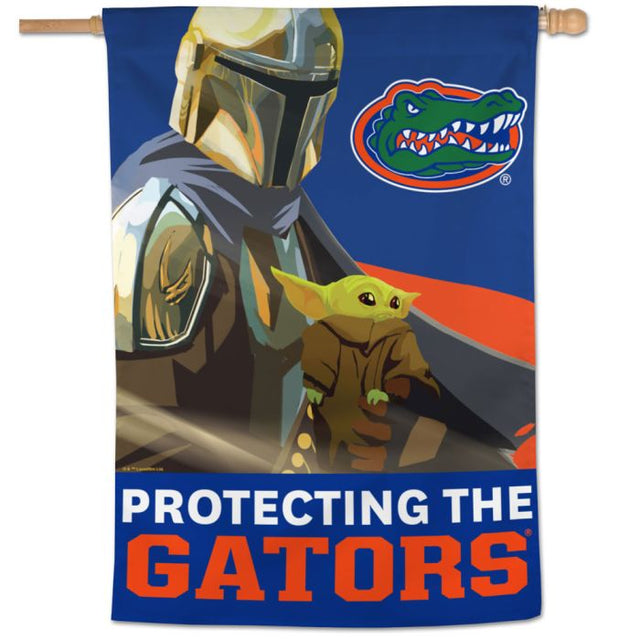 Florida Gators / Star Wars MANDALORIAN Vertical Flag 28" x 40"