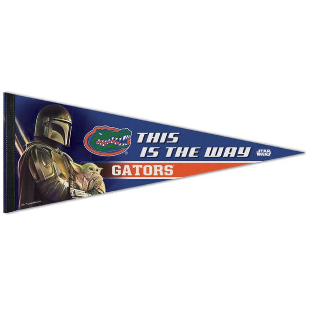 Florida Gators / Star Wars MANDALORIAN Premium Pennant 12" x 30"