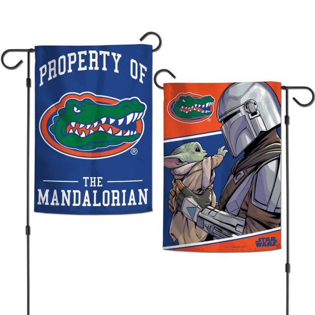 Florida Gators / Star Wars MANDALORIAN Garden Flags 2 sided 12.5" x 18"