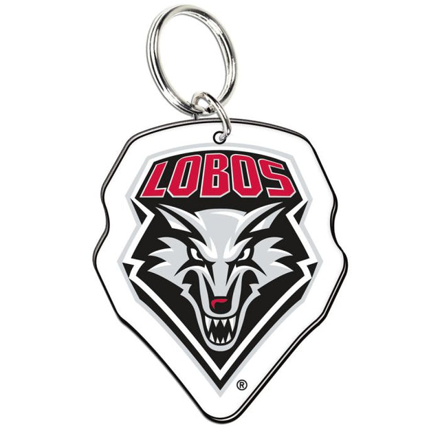 新墨西哥州 Lobos 优质亚克力钥匙圈