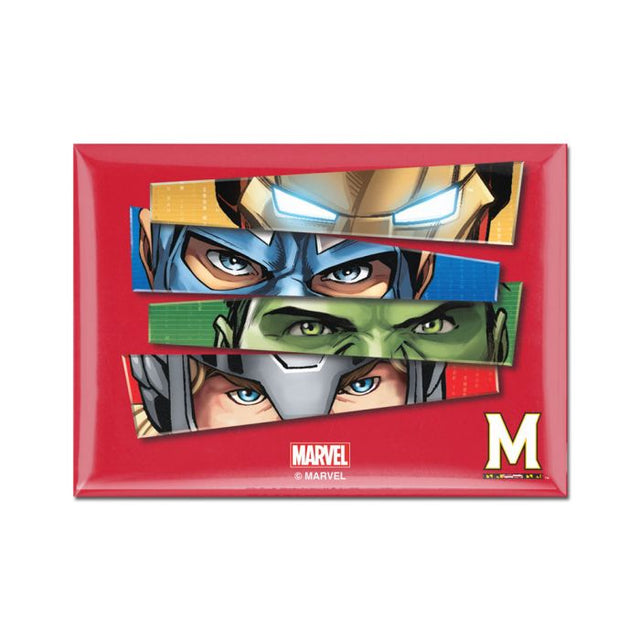 Imán de metal de 2,5" x 3,5" de Maryland Terrapins/Marvel (c) 2021