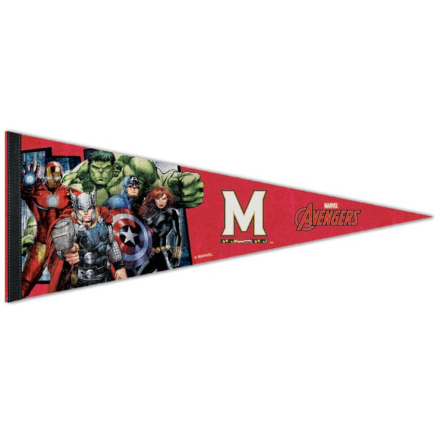 Maryland Terrapins / Marvel (c) 2021 MARVEL Premium Pennant 12" x 30"