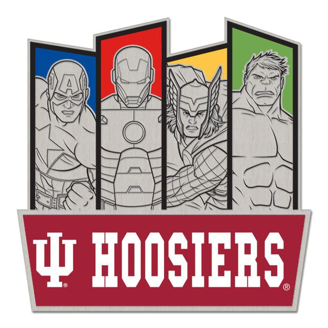 Indiana Hoosiers / Marvel (C) 2021 Marvel Collector Pin Jewelry Card