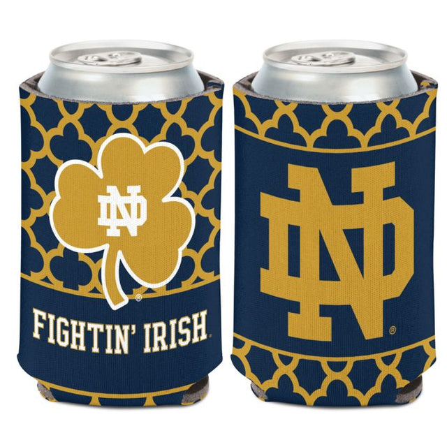 Enfriador de lata QUARTERFOIL Notre Dame Fighting Irish de 12 oz.