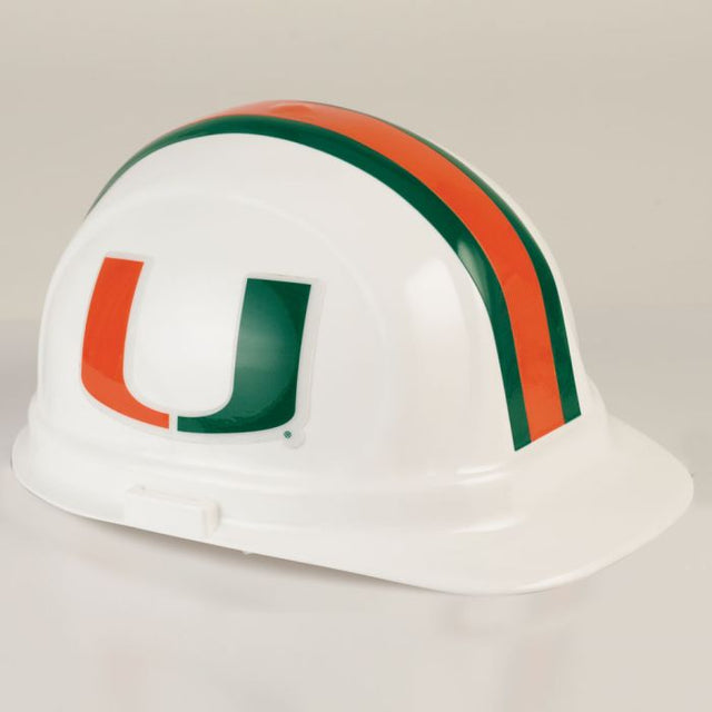 Casco de seguridad de los Miami Hurricanes empaquetado