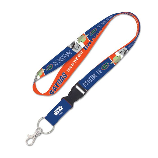 Florida Gators / Star Wars MANDALORIAN Lanyard w/detachable buckle 1"