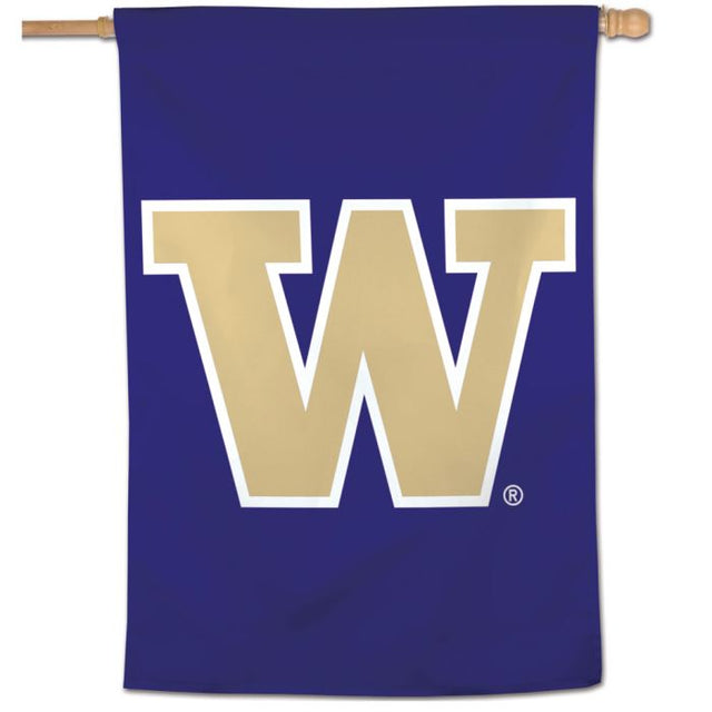 Bandera vertical de los Washington Huskies de 28" x 40"