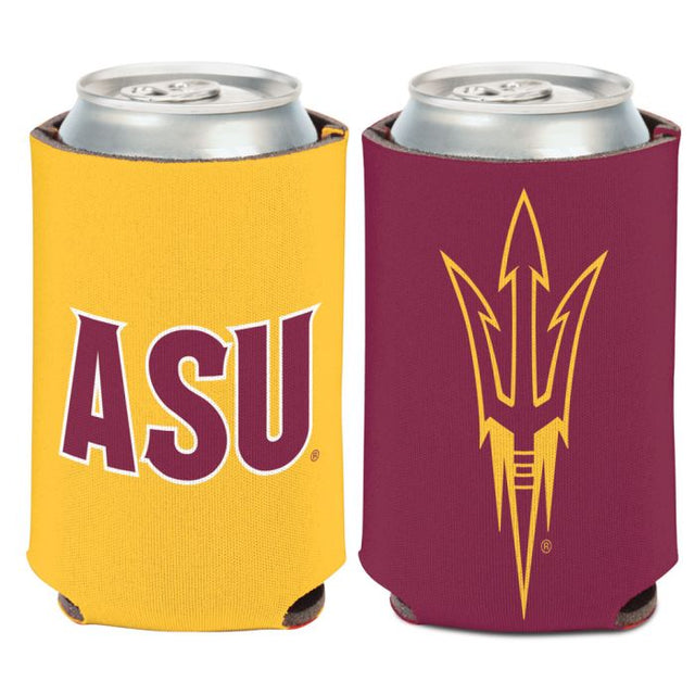 Enfriador de lata con logotipo principal de Arizona State Sun Devils, 12 oz.