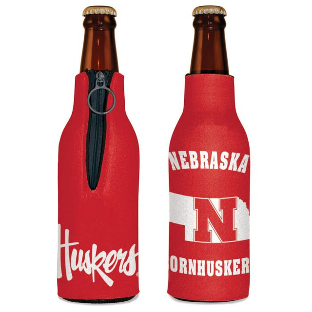 Enfriador de botellas de los Nebraska Cornhuskers