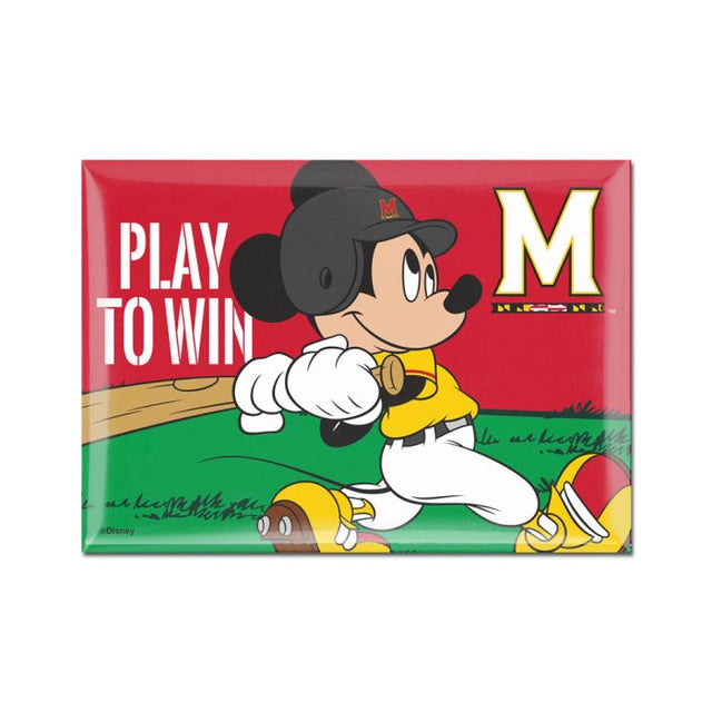 Maryland Terrapins / Disney Metal Magnet 2.5" x 3.5"