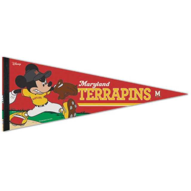 Maryland Terrapins / Banderín premium de Disney de 12" x 30"