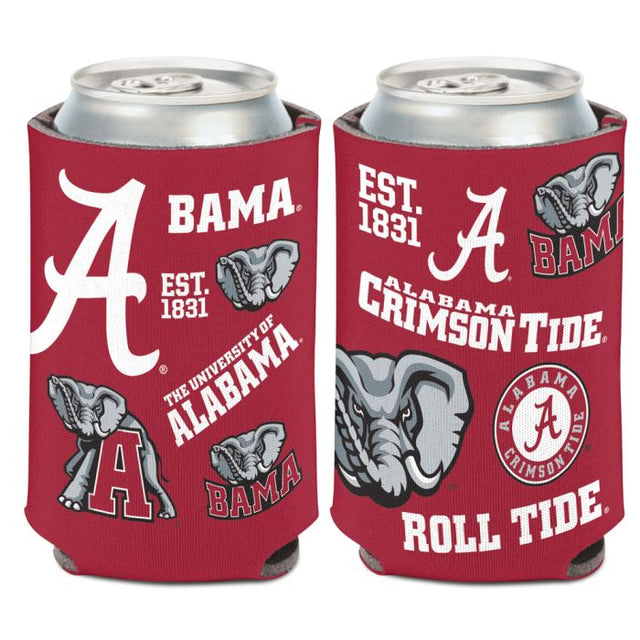 Enfriador de lata Alabama Crimson Tide de 12 oz.