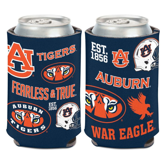 Enfriador de latas Auburn Tigers de 12 oz.