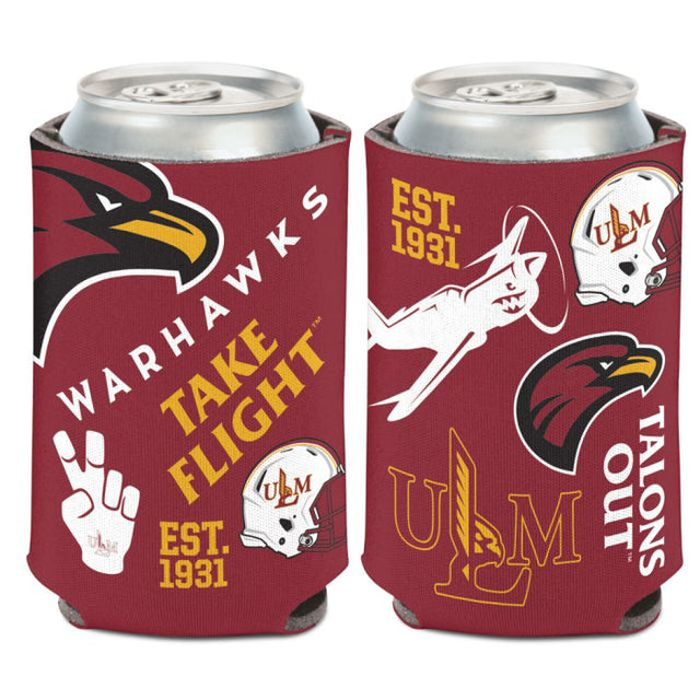 Louisiana - Monroe War Hawks Can Cooler 12 oz.