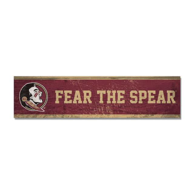 Florida State Seminoles Wooden Magnet 1.5" X 6"