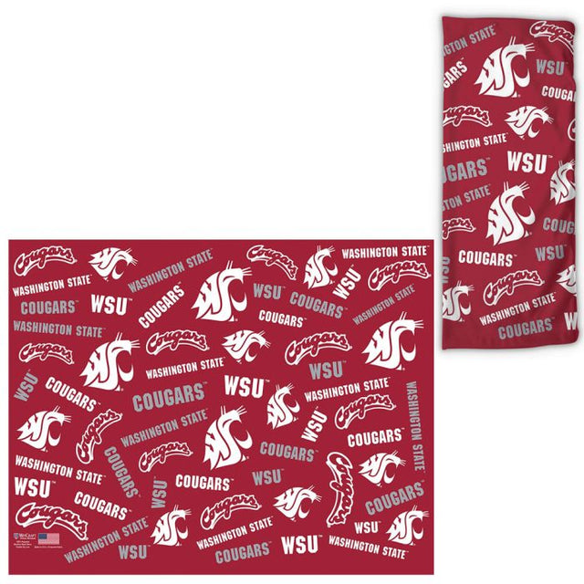 Envolturas para fanáticos de Washington State Cougars SCATTERPRINT