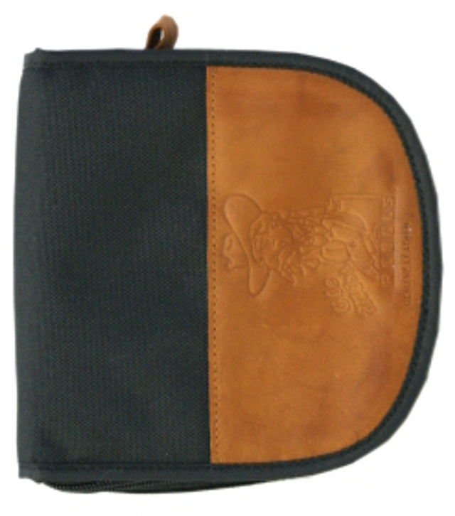 Estuche para CD de Mississippi Rebels de piel y nailon con relieve CO