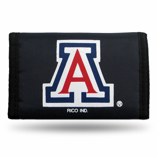 Cartera de nailon con tres pliegues de los Arizona Wildcats