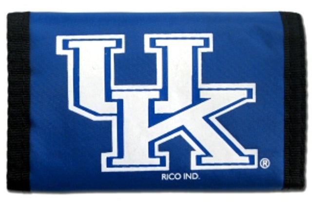 Cartera de nailon con tres pliegues de Kentucky Wildcats