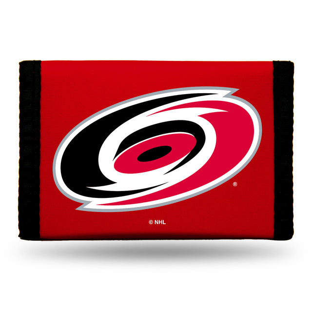 Cartera de nailon con tres pliegues de los Carolina Hurricanes