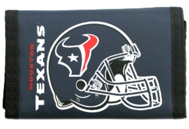 Cartera de nailon con tres pliegues de los Houston Texans