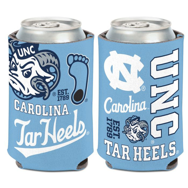 Enfriador de latas SCATTERPRINT de North Carolina Tar Heels, 12 oz.