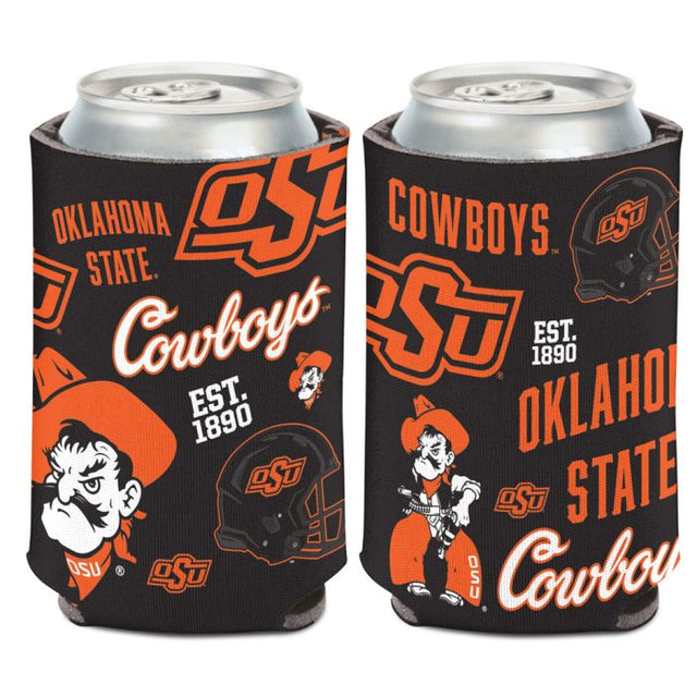 Oklahoma State Cowboys SCATTERPRINT Can Cooler 12 oz.