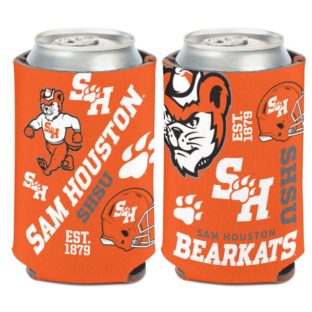 Enfriador de latas SCATTERPRINT de Sam Houston State Bearkats, 12 oz.