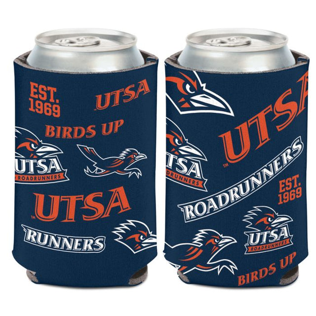 Texas San Antonio Roadrunners SCATTERPRINT Can Cooler 12 oz.