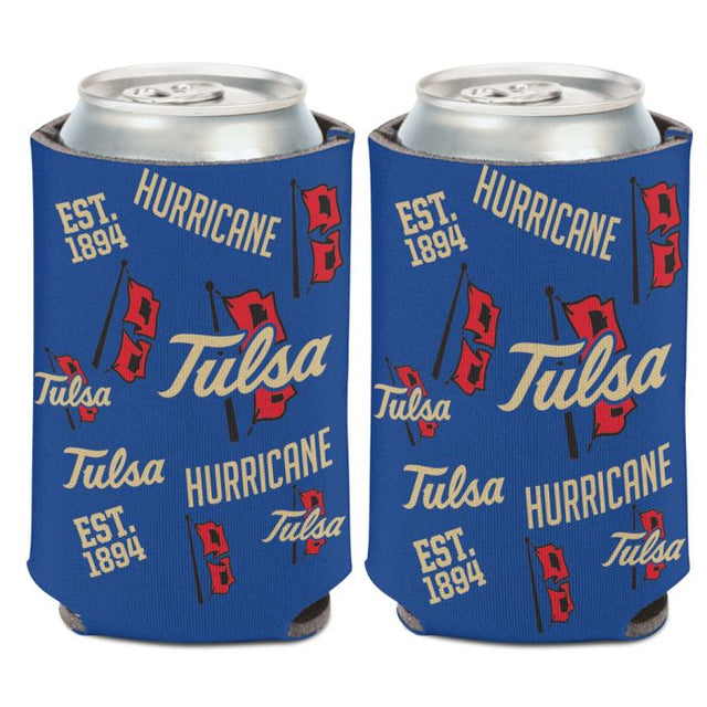 Enfriador de latas SCATTERPRINT de Tulsa Golden Hurricanes, 12 oz.