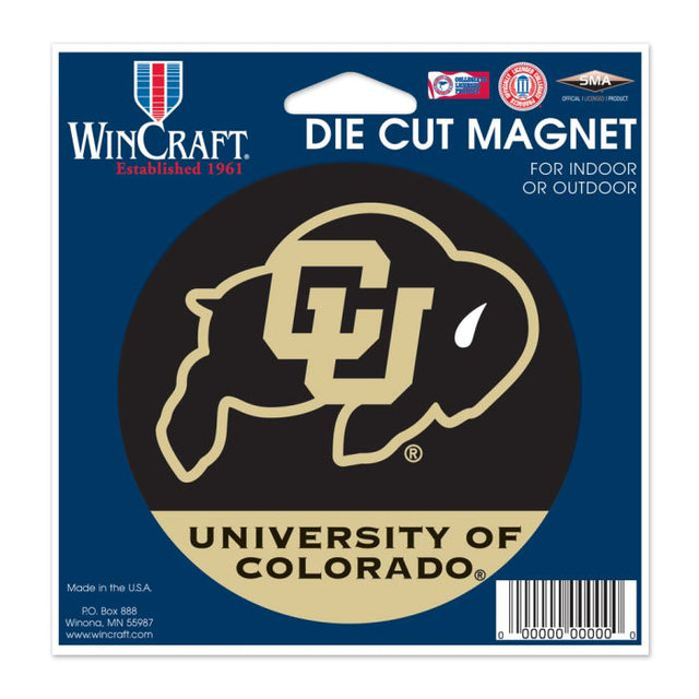 Colorado Buffaloes Die Cut Magnet 4.5" x 6"