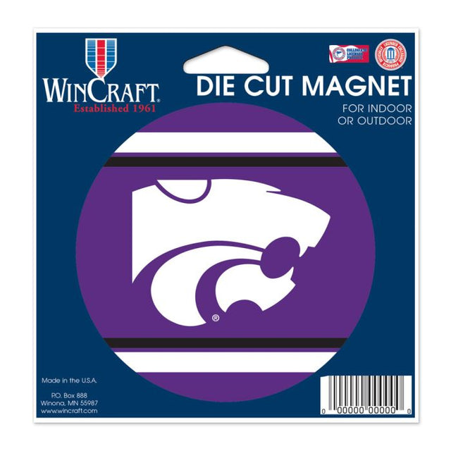 Kansas State Wildcats Die Cut Magnet 4.5" x 6"