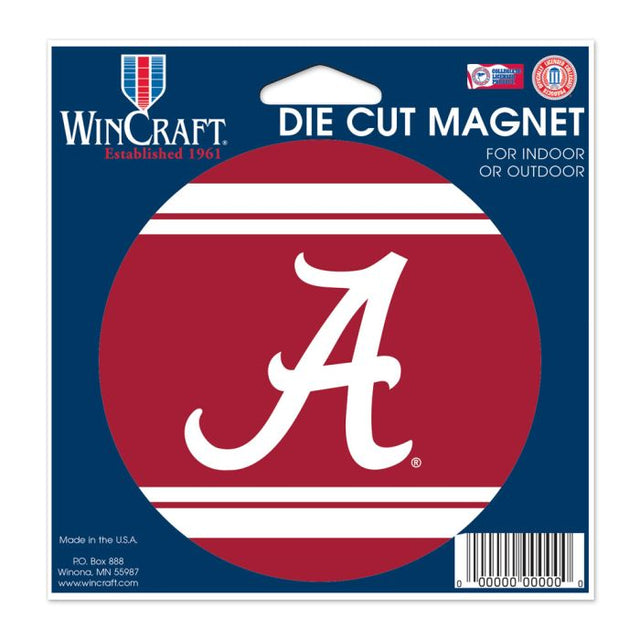 Alabama Crimson Tide Die Cut Magnet 4.5" x 6"